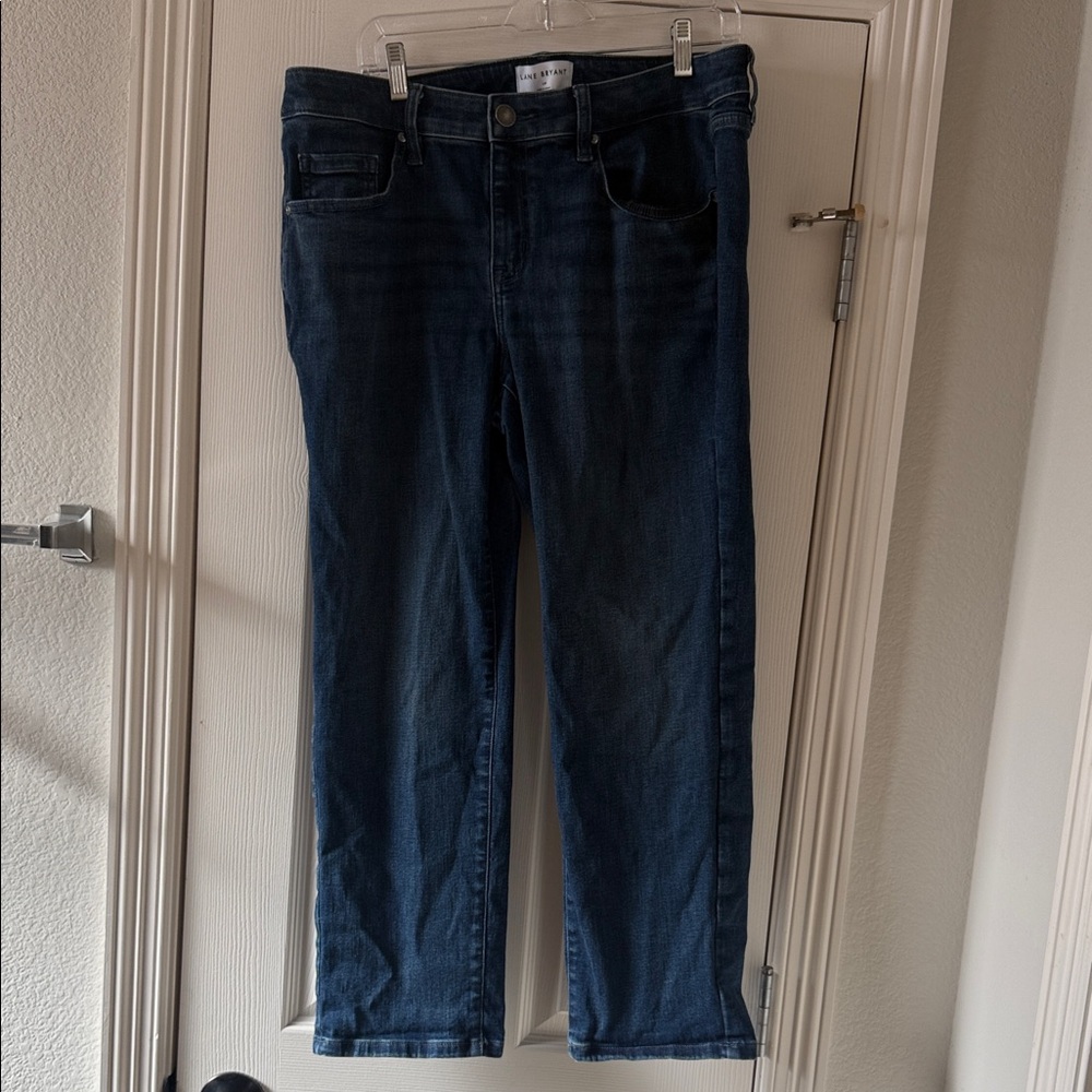 Lane Bryant Classic Mid-rise Signature Straight Denim Jeans - Picture 4 of 6